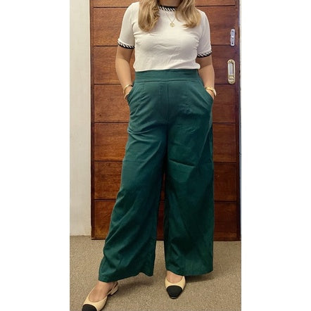 HIGH WAIST WIDE LENGTH SQUARE PANTS [Buy 1 Take 1 FREE]