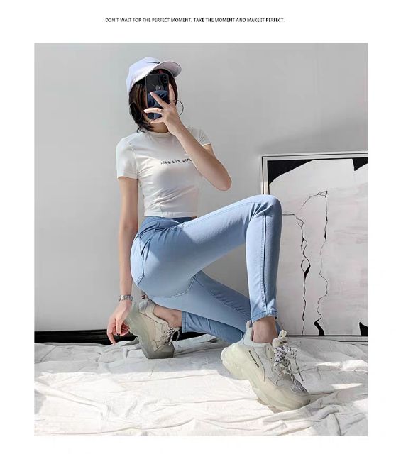 Buy1take2 Korean High Waist Skinny Jeans