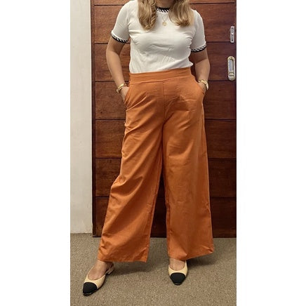 HIGH WAIST WIDE LENGTH SQUARE PANTS [Buy 1 Take 1 FREE]