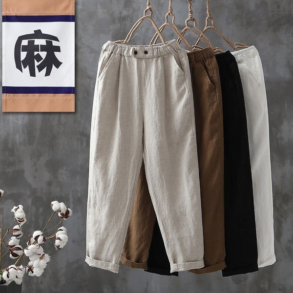 Buy1Take1 Cotton Linen Harem Pants