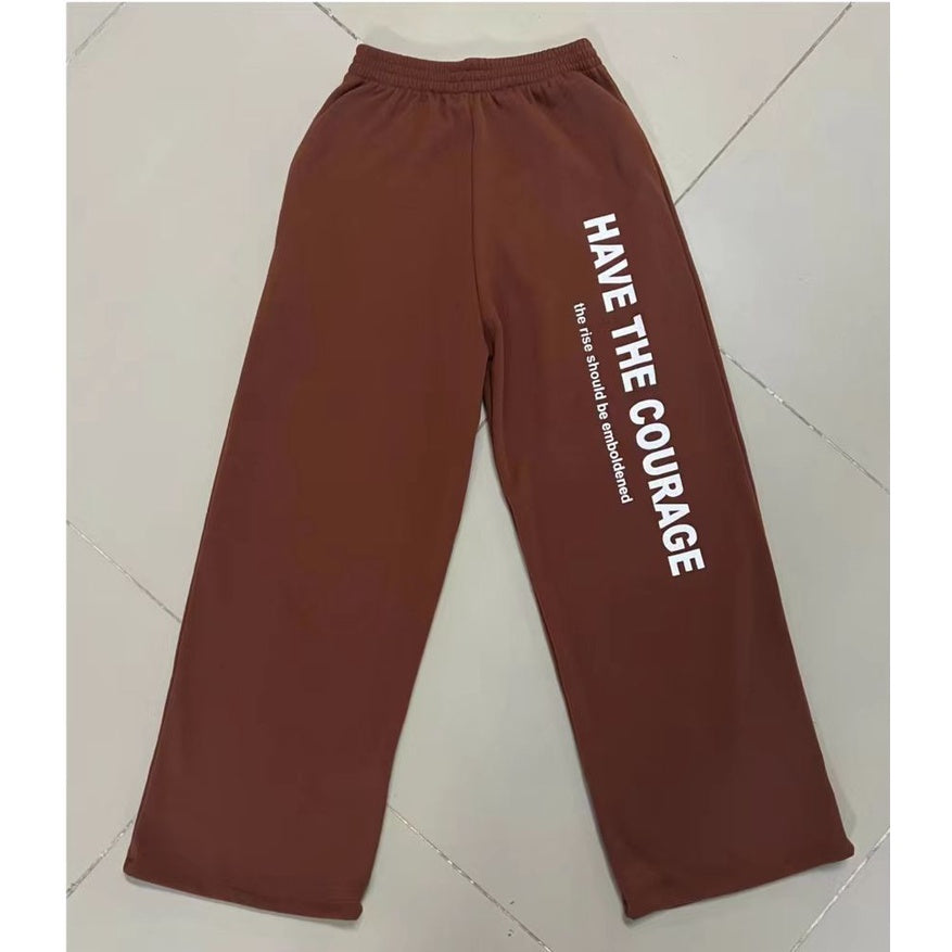 Baggy HighWaist Jogger Pants Printed [BUY1TAKE2]