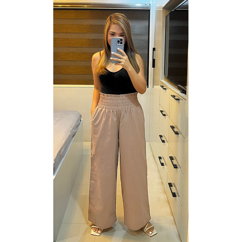 TUMMY CONTROL WIDE PANTS [Buy1Take1]