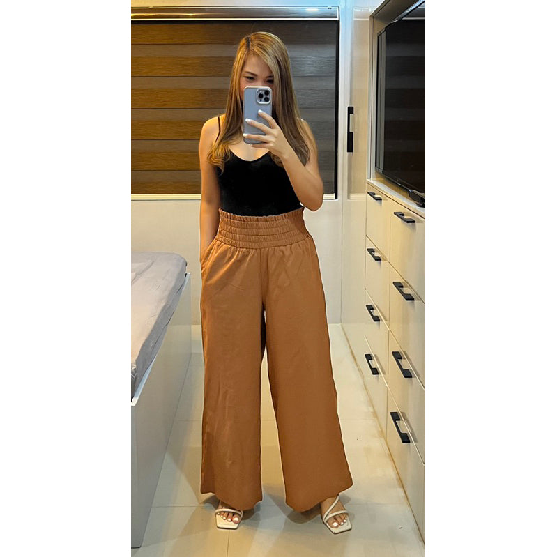 TUMMY CONTROL WIDE PANTS [Buy1Take1]