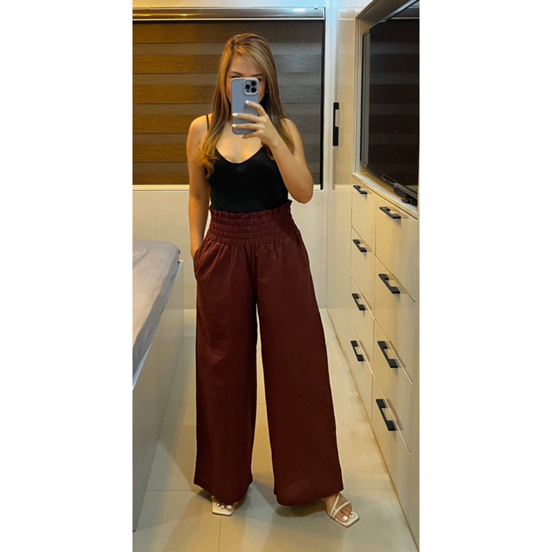 TUMMY CONTROL WIDE PANTS [Buy1Take1]