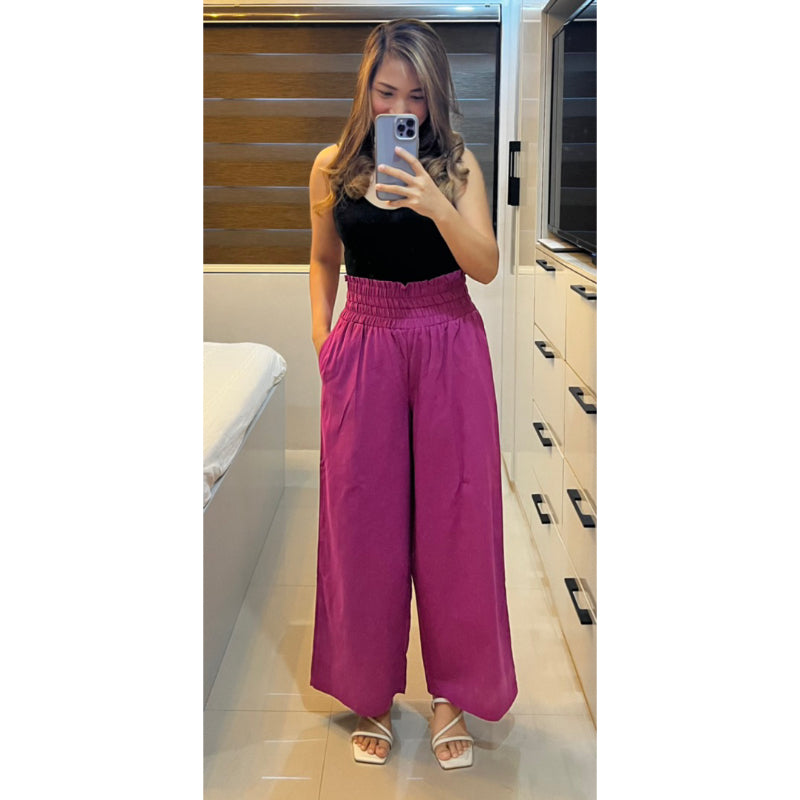 TUMMY CONTROL WIDE PANTS [Buy1Take1]