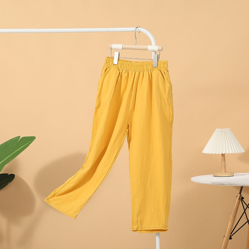2023 COTTON LINEN TROUSER [ Buy1Take2 FREE