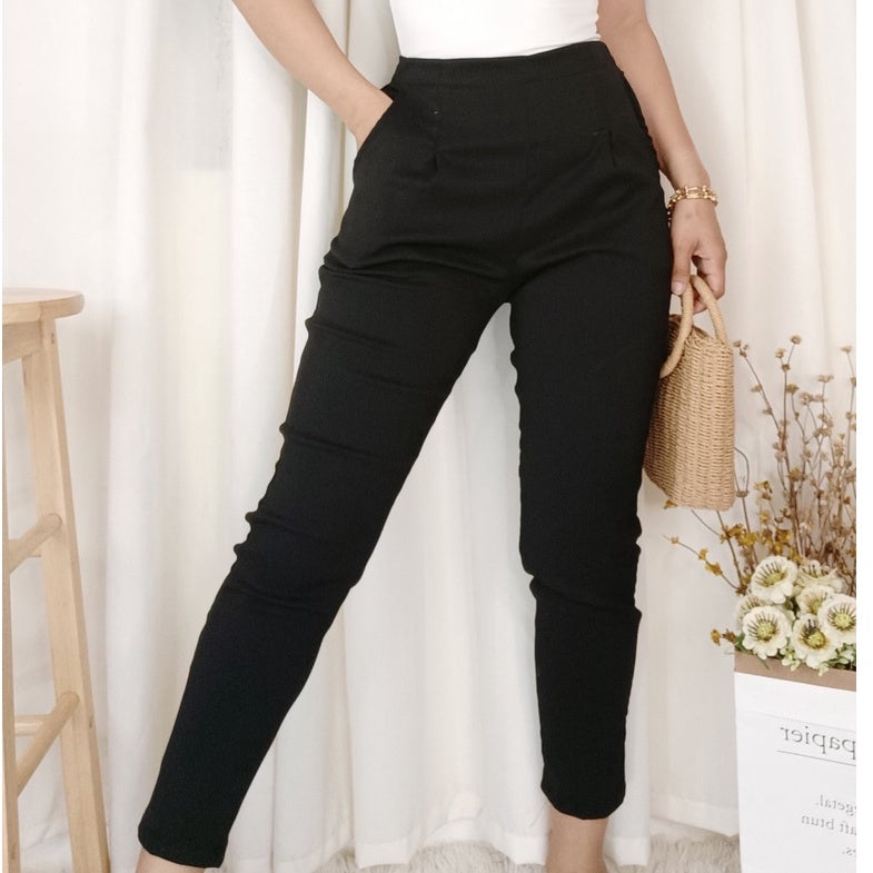Highwaist Tailored SLIM FIT TROUSER [ BUY1TAKE1 ]