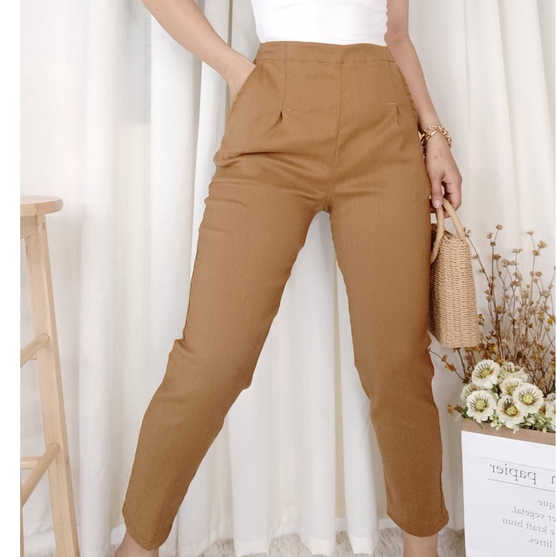 Highwaist Tailored SLIM FIT TROUSER [ BUY1TAKE1 ]