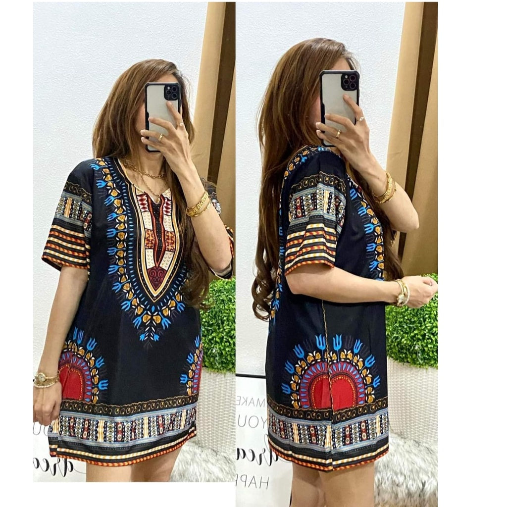 LOOSE BOHEMIAN DRESS {Buy 1 Take 1 FREE}