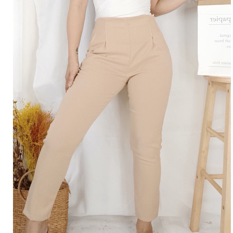 Highwaist Tailored SLIM FIT TROUSER [ BUY1TAKE1 ]