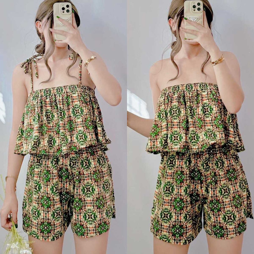 Romper Tube Spaghetti Jumpshort [BUY1TAKE1FREE]