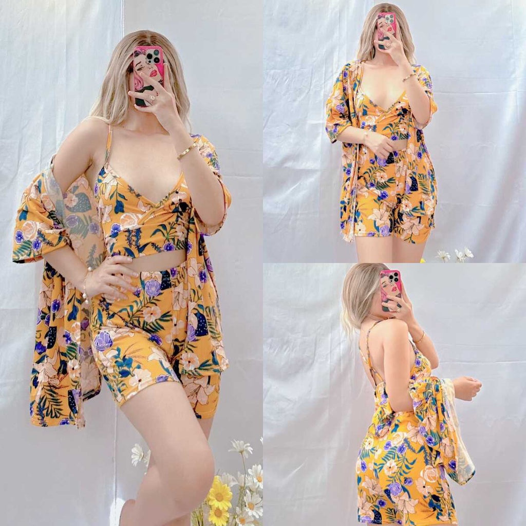 SUMMER TERNO 3 IN 1 COORDINATES CASUAL TERNO [Buy1Take1FREE]