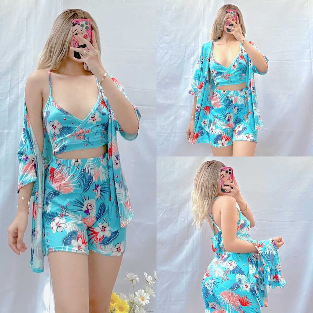 SUMMER TERNO 3 IN 1 COORDINATES CASUAL TERNO [Buy1Take1FREE]
